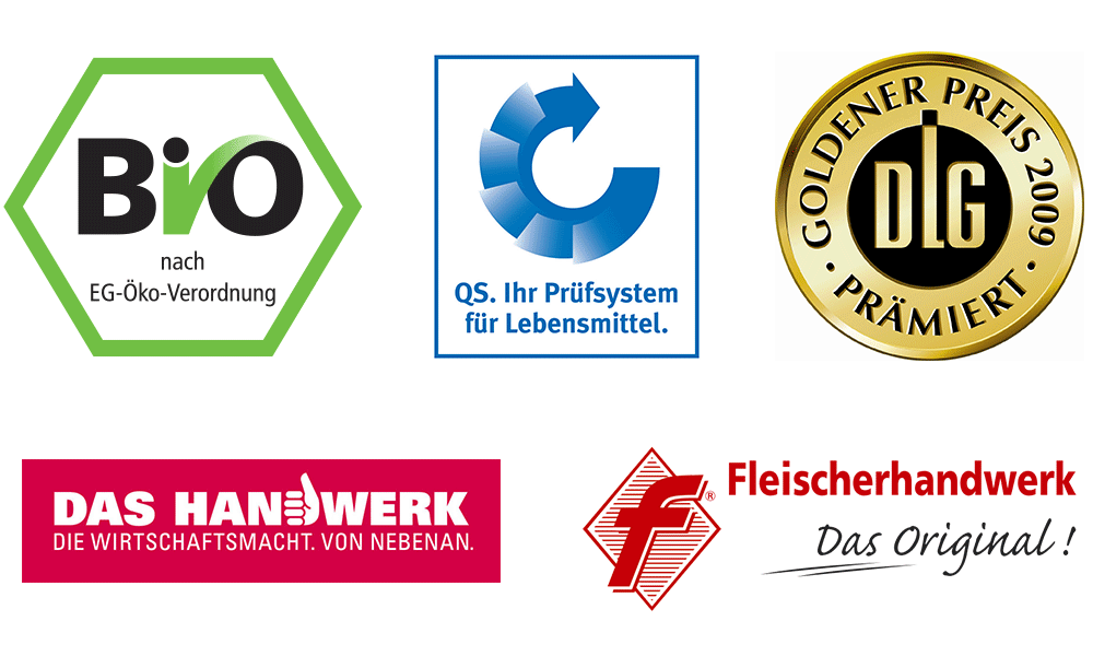 Zertifikate und Logos